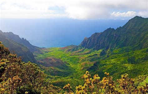 Up in kokee state park, there is an unofficial trail near the kalalau valley lookout. Kauai Photography: Kalalau Valley