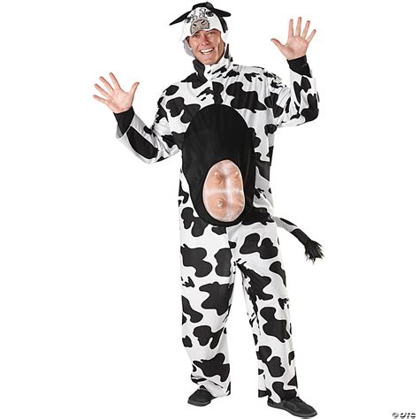 Barnyard Cow Adult Costume Halloween Express