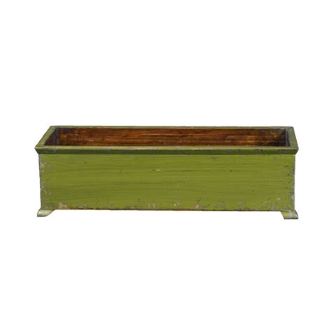 Planter boxes are also good for protecting plants from garden pests—plus, they're easy to reach without if you don't have a lot of space for an outdoor garden, a planter box is a great solution! Antique Revival Pine Planter Box & Reviews | Wayfair