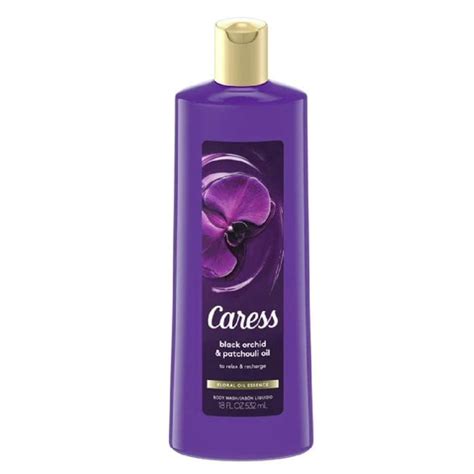 Caress Body Wash 18 Ounce Black Orchid And Patchouli Pack Of 2
