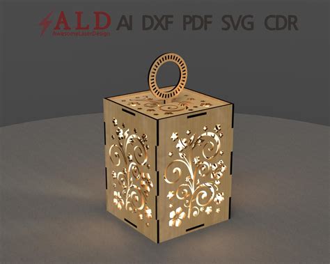 Light Box Laser Cut Files Lightbox Svg Files Dxf Files for - Etsy
