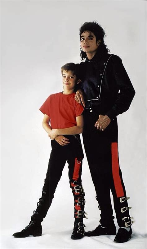Michael Jackson And Jimmy Safechuck 1989 With Jimmy Safechuck