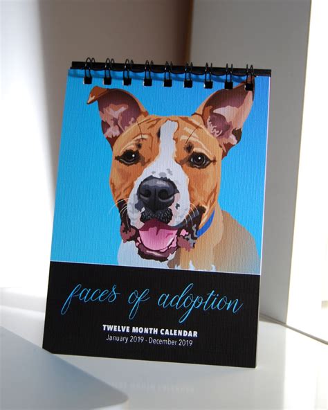 Dog And Cat Desk Calendar 5x7 2024 Flexible Dates Animal Etsy