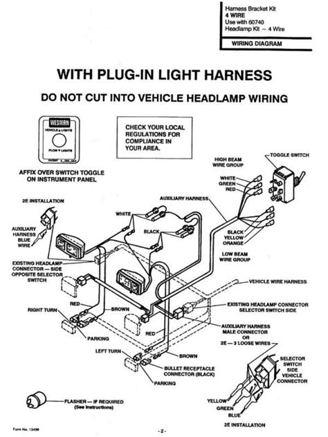 Wiring Diagram For Western Snow Plow