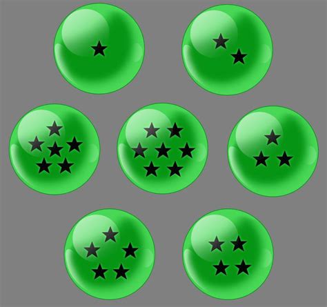I'm not toooo happy with how thick the yellow boardering is, but overall very proud of it! Black Star Green Dragon Balls - Ultra Dragon Ball Wiki