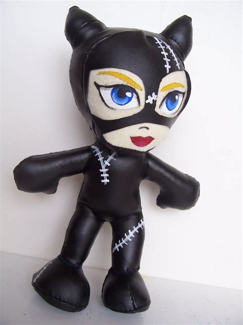 Catwoman From Batman Returns Handmade Plush By Yoshiproductions