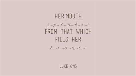 Her Mouth From That Which Fills Her 4k Hd Bible Verse Wallpapers Hd Wallpapers Id 92975