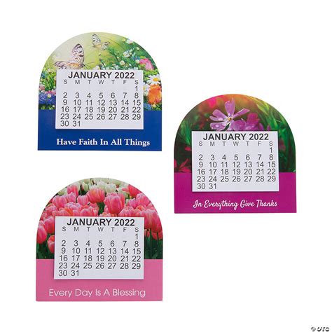 2022 Large Print Religious Calendar Magnets 12 Pc Discontinued