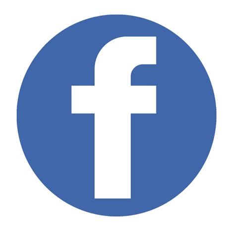 Circle Facebook Logo Png Transparent Picture Png Mart