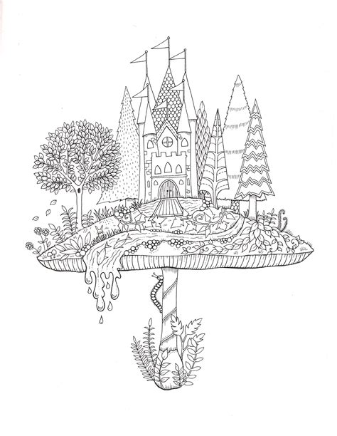 Enchanted Forest Coloring Book Pdf Enchanted Forest