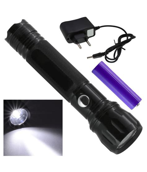 Jm 5w Flashlight Torch Rechargeable Pack Of 1 Buy Jm 5w Flashlight