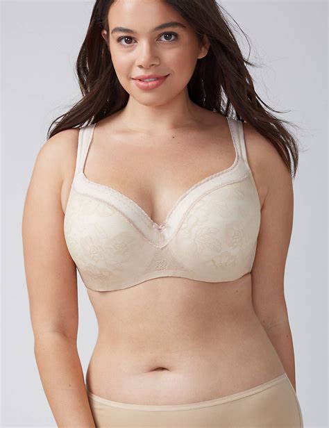 Lightly Lined Balconette Bra With Lace Lanebryant Bra Balconette