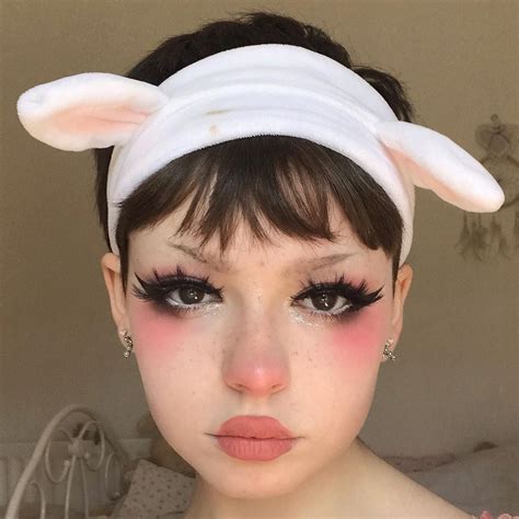 Xhoneycloudsx Makeup Without Eyeliner Halloween Makeup Looks Bunny Makeup