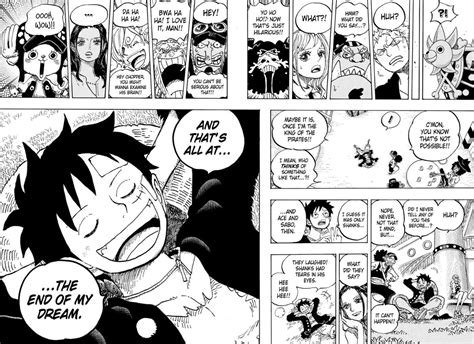 One Piece Reveals Luffys Real Dream And Its Not Being The Pirate King