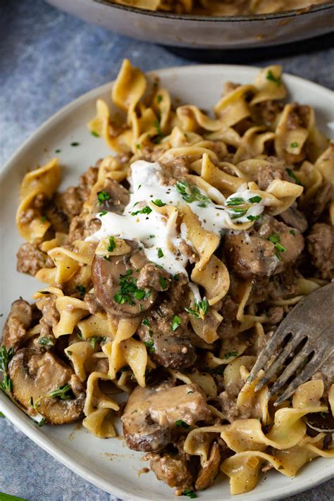 Beef Stroganoff Recipe Ground Beef