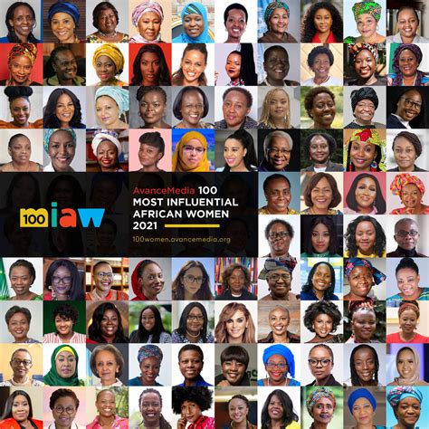 Avance Media Avance Media Announces 2021 100 Most Influential African