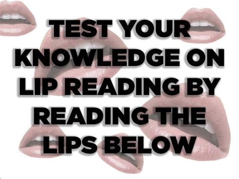 How Long To Learn To Read Lips Sandra Rogers Reading Worksheets