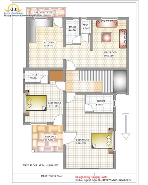 1st Floor House Plan India Floorplansclick