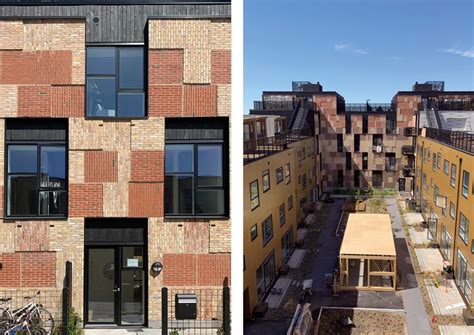 Old Into New Recycled Bricks Form Facade Of Copenhagen Housing Project