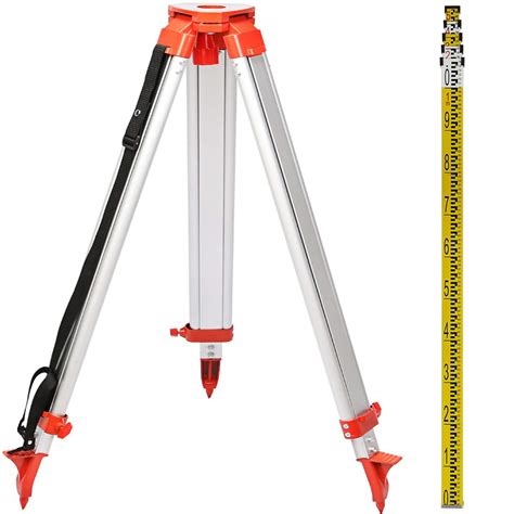 Buy Vevor Tripod And Staff Kit For Auto Levels Rotary Laser Level 165m