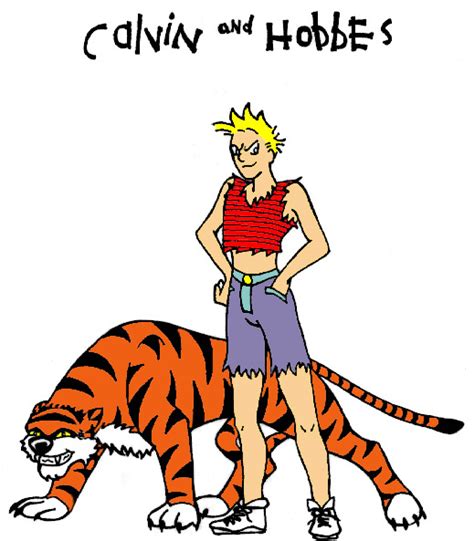 Old Calvin Hobbes Grown By Wolfenm On Deviantart