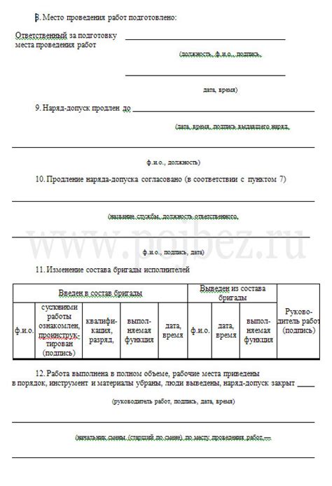 Схема к наряду допуску на огневые работы