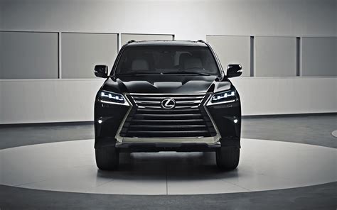 Download Wallpapers Lexus Lx 2019 Front View Exterior Luxury Suv