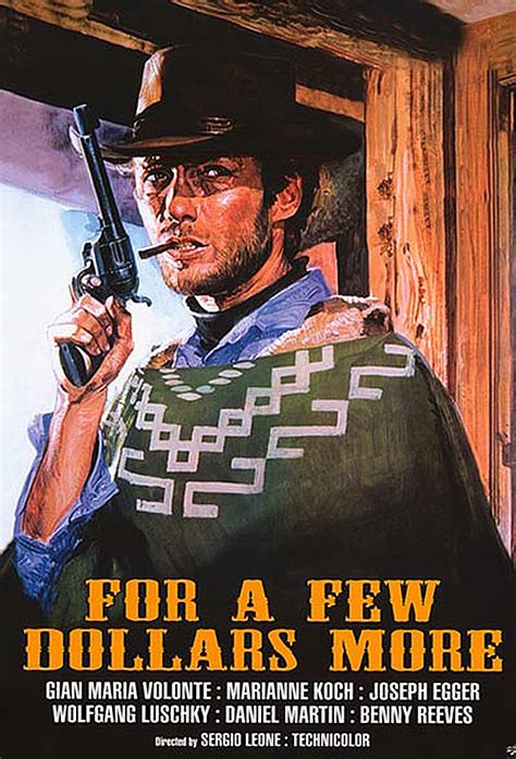 The film was directed by italian western sergio leone and his reinvention of the genre came to be known as the spaghetti western. Zontar of Venus: For a Few Dollars More (1965)
