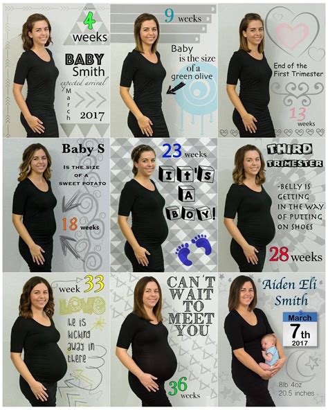 Pregnancy Progress Month By Month Pregnancy 40 Weeks Pregnant Growing Belly Maternity P