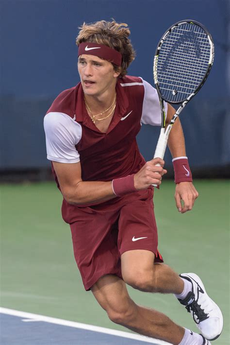 German tennis player alexander sascha zverev jr. File:2015 US Open Tennis - Qualies -Alexander Zverev (GER ...