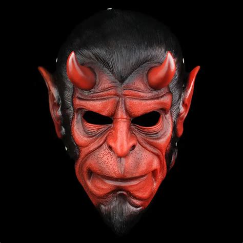 High Quality Hellboy Masks Resin Horror Movie Cosplay Halloween