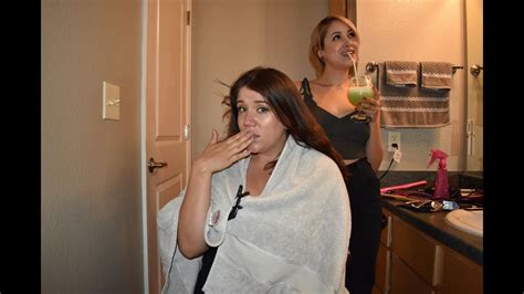 Drunk Sister Cuts My Hair Glitterati First Impressions Youtube