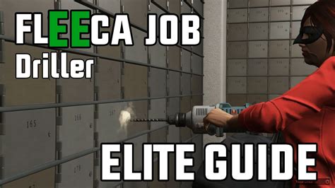 fleeca job elite guide driller part elite challenge tutuorial [ gta online ] youtube