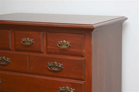 Cherry Wood Chest Of Drawers By Harden Furniture Co Ebth