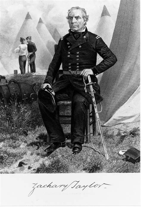 Nh 43969 Major General Zachary Taylor Us Army