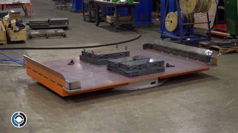 5ft Air Caster Turntable With Custom Top Align Production Systems
