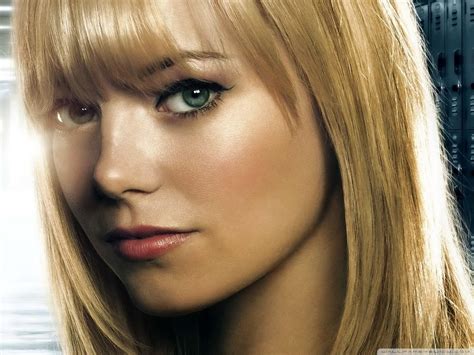 Emma stone is an american born actress and singer. The Amazing Spider Man 2 Emma Stone Ultra HD Desktop ...