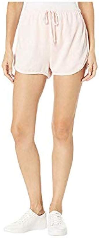 Juicy Couture Velour Shorts Silver Pink SM US 2 4 At Amazon Womens
