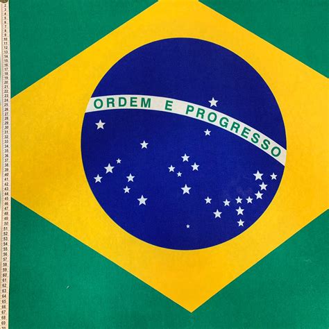 Bandeira Do Brasil 095m X 150m Copa Mograbi Tecidos