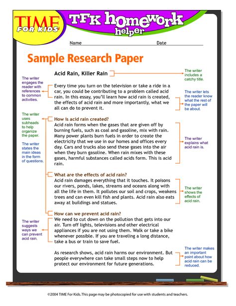 Mla style format (first page) how to format the works cited page of an mla style paper. Research Paper Sample | BetterLesson | Informative essay ...