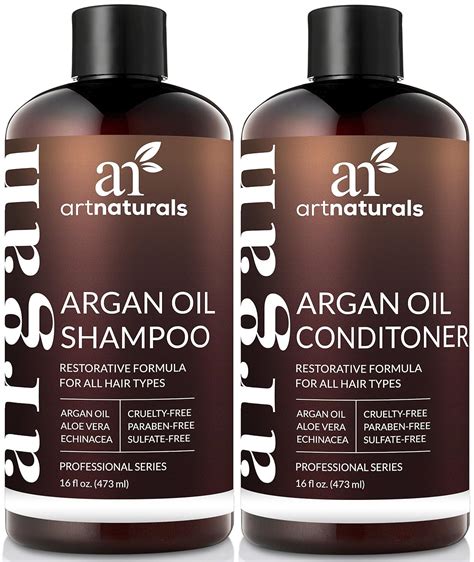 Artnaturals Organic Moroccan Argan Oil Shampoo And Conditioner Set 2 X 16 Ebay