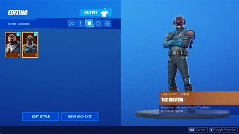 The seven were teased in a new trailer for fortnite season 6. Fortnite The Visitor Skin description has changed with the ...