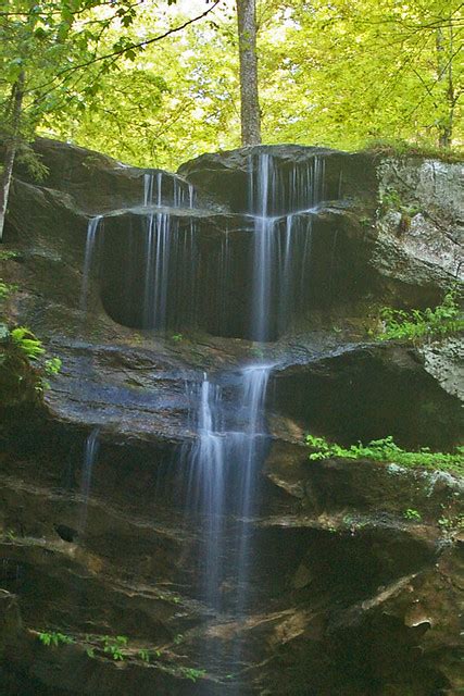 Hemlock Cliffs Falls Indiana Indiana Hoosier National For Flickr