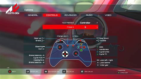 Assetto Corsa Controls Options Loading Times Why No Controller