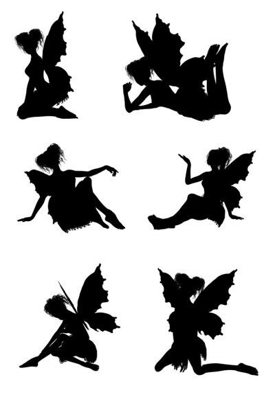 Fairy Silhouettes — Stock Photo © Veranis 2692428