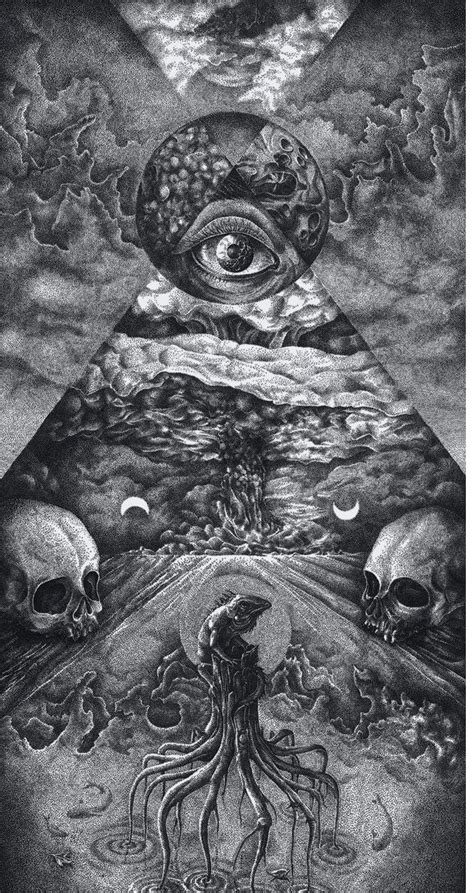 Pin By Eduard Ganea On Deviantart Psychedelic Art Occult Art Horror Art