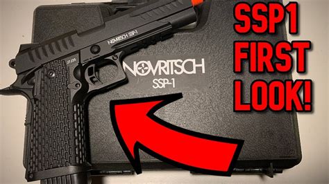 Novritsch Ssp1 Airsoft Pistol First Look Unboxing Youtube