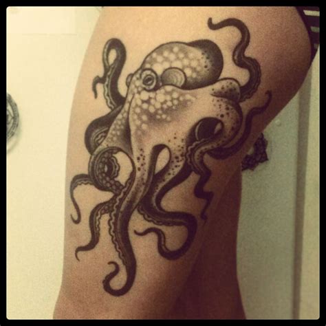Octopus Tattoo By Dean Denney Tatto Design Octopus Tattoo Design