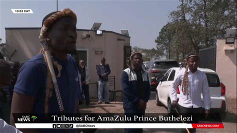 prince mangosuthu buthelezi praise singers honour the late prince youtube