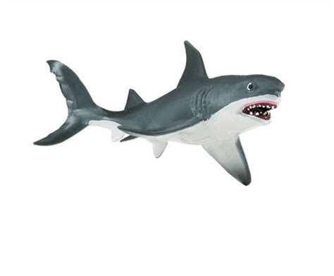 Great White Shark Simulation Model Marine Biological Model Toy Action